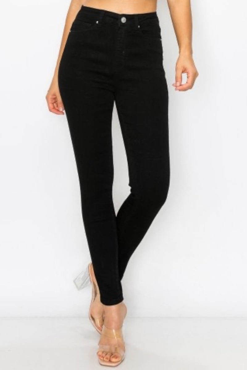 Basic Five Pocket Skinny Denim Pants