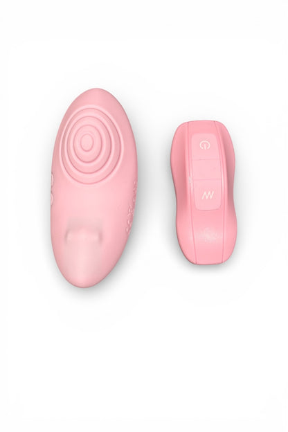 Pink devices on a white background