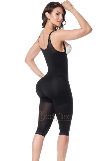 Capri-Length Leg Shapewear With Semi-Covered Back