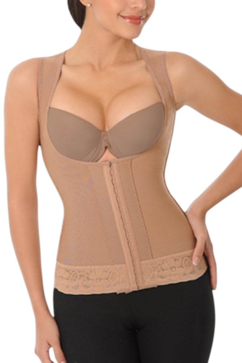 Corset Vest with Wide Straps