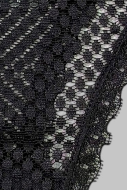 Dotted Web Mesh Thong