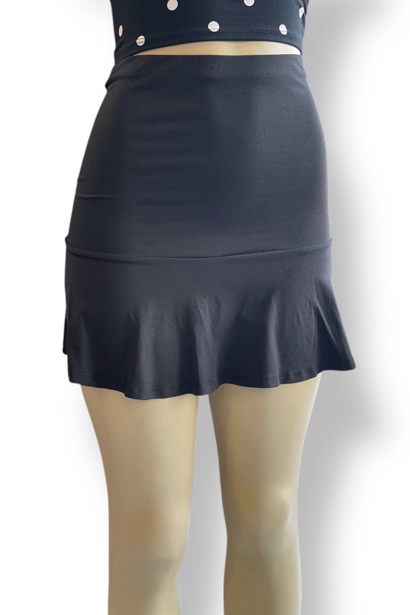 Fit and Flare Mini Skirt