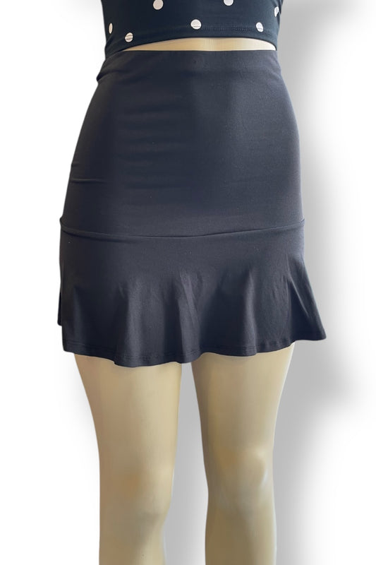Fit and Flare Mini Skirt