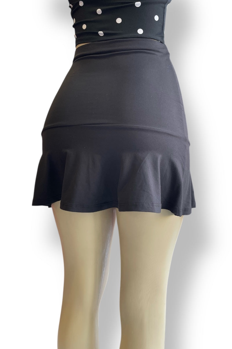 Fit and Flare Mini Skirt