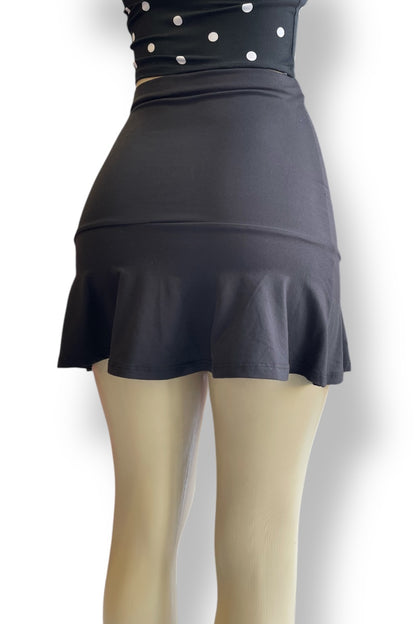 Fit and Flare Mini Skirt