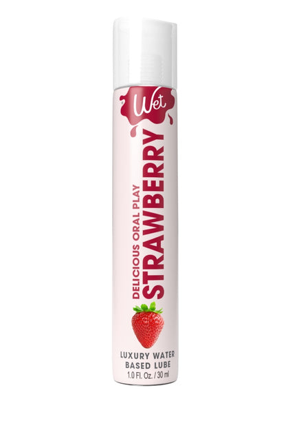 Flavored Luxury Water Based Lube - Strawberry - 1 fl oz