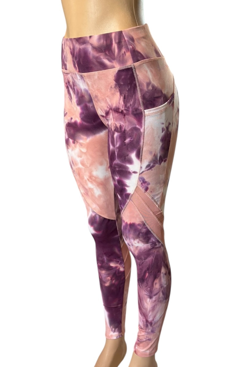 VibeFlow Tie Dye Leggings #G087