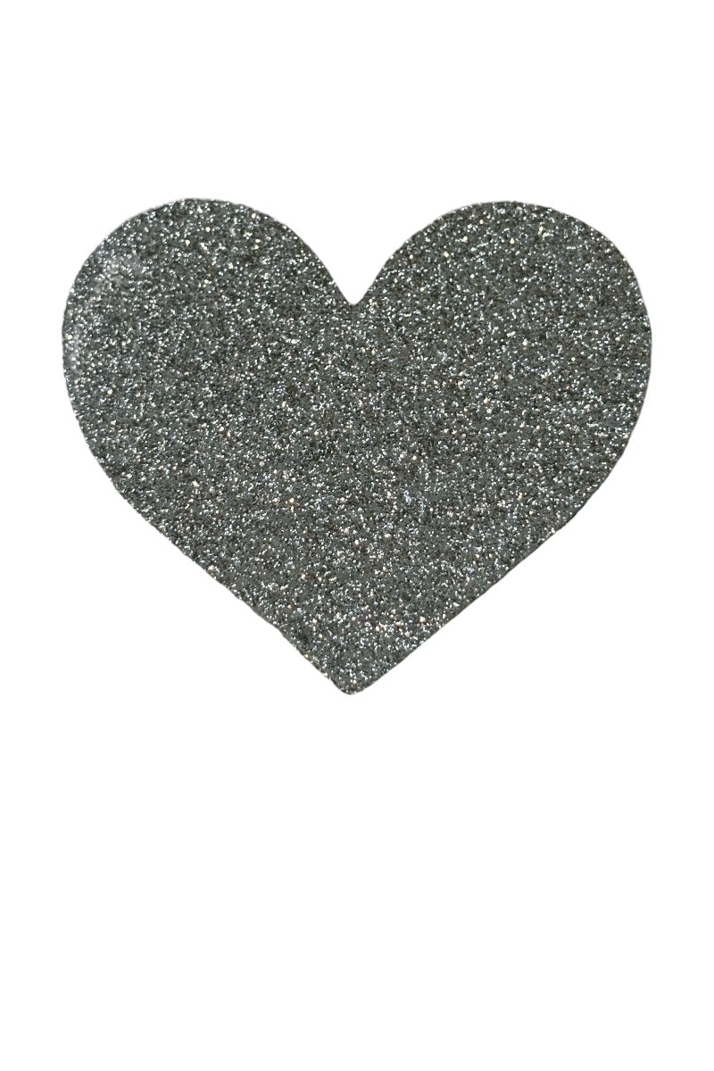 Glitter Heart Nipple Covers