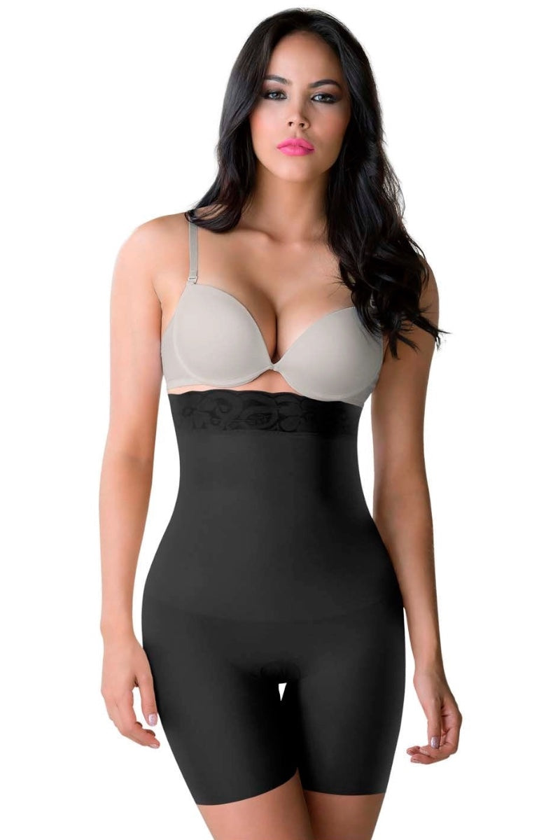 High Waisted Colombian Shapewear Shorts | Butt Lifter Body Shaper