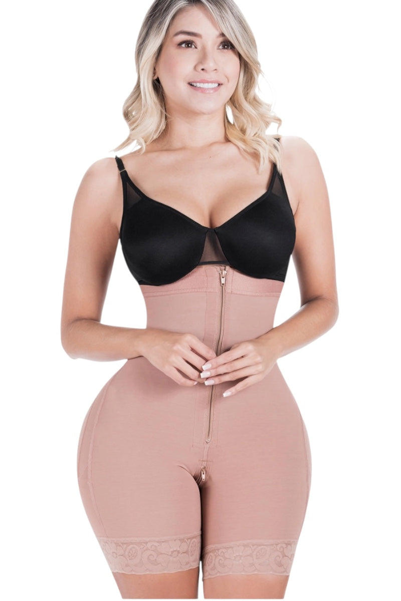 High Waisted Shapewear Shorts | Daily Use Butt Lifting Garment | Powernet #073ZF