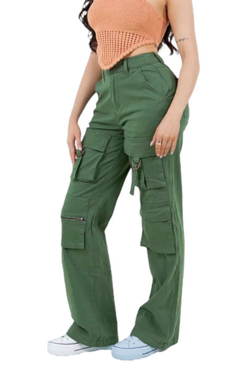 Multi-Pocket Cargo Pants