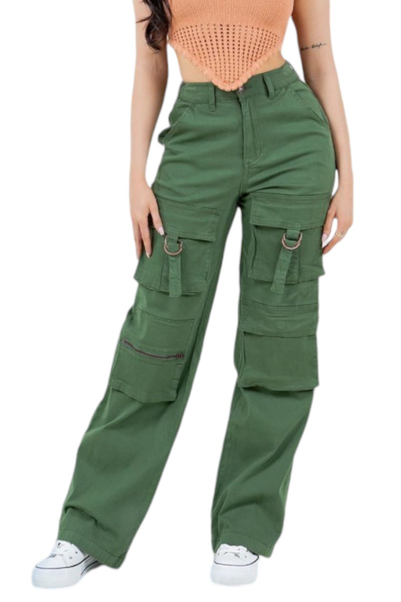 Multi-Pocket Cargo Pants