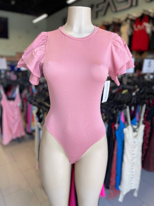 Flutter Sleeve Bodysuit #IT91486