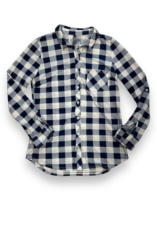 Fleece Checker Long Sleeve Shirt