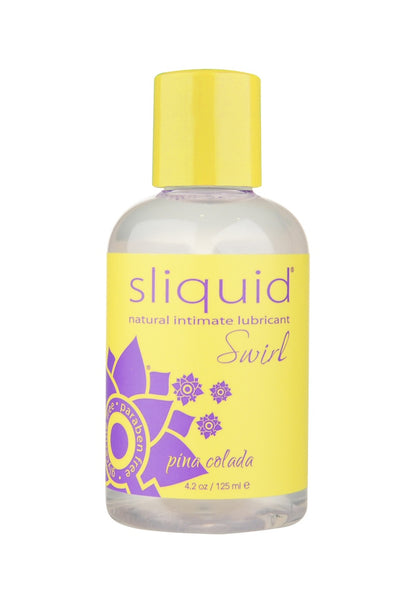Sliquid Natural Lubricant - Swirl - Piña Colada - 4.2 fl oz