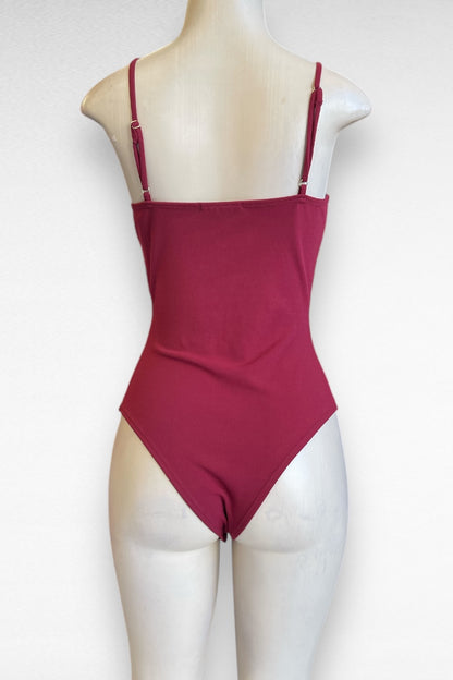 Ladder Cutout Bodysuit
