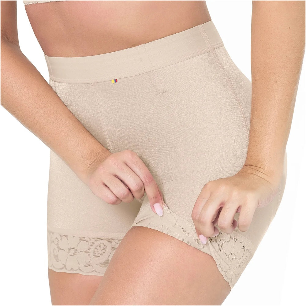 High Waisted Shapewear Shorts - Butt Lift - Triconet