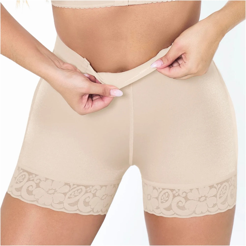 High Waisted Shapewear Shorts - Butt Lift - Triconet