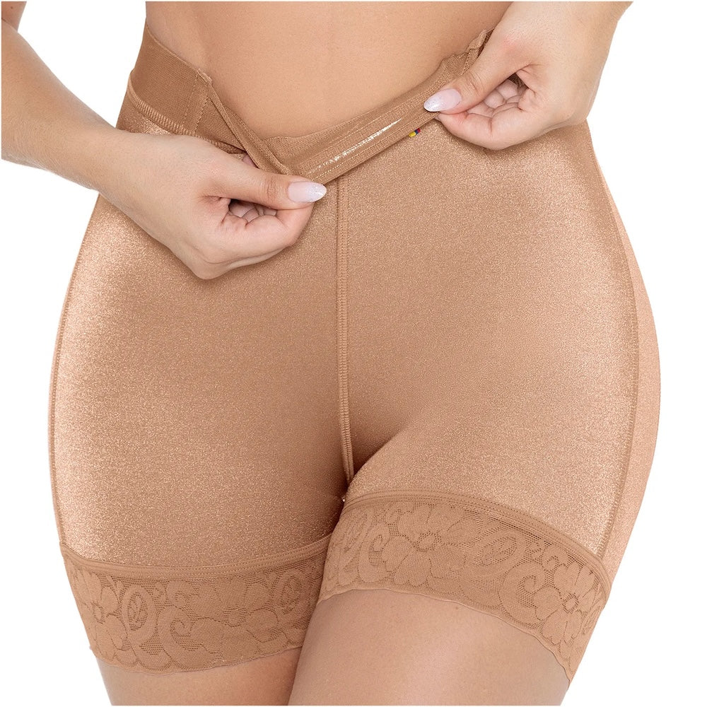 High Waisted Shapewear Shorts - Butt Lift - Triconet