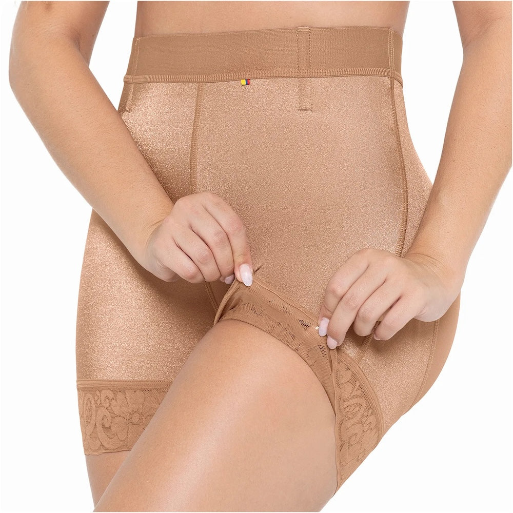 High Waisted Shapewear Shorts - Butt Lift - Triconet