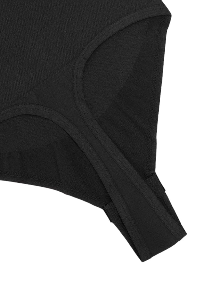One-Shoulder Cut Out Compression Bodysuit Shaper