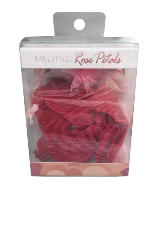 A box of Melting Rose Petals on a white background