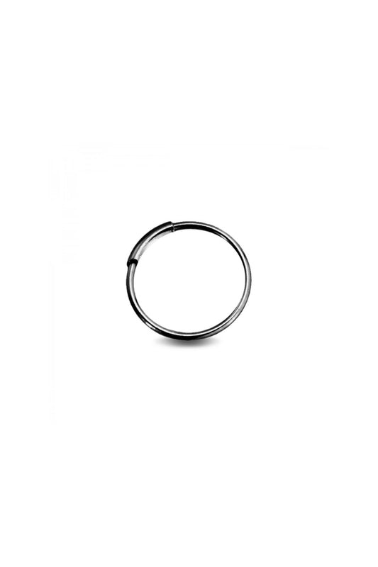 Infinity Nose Hoop Ring - Black