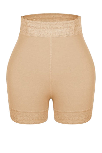 No Rolls Shaping Shorts - Beige