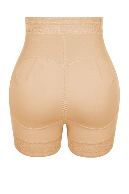 No Rolls Shaping Shorts - Beige