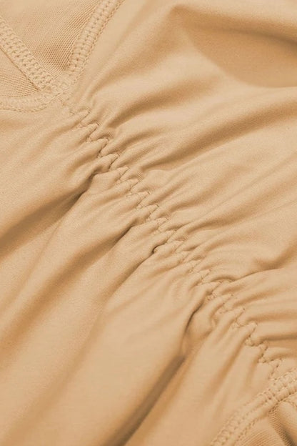 No Rolls Shaping Shorts - Beige