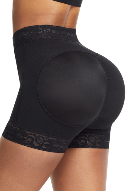 No Rolls Shaping Shorts - Black