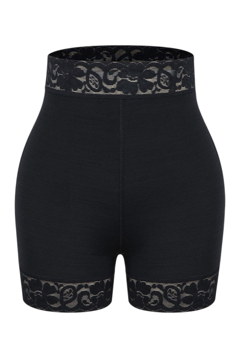 No Rolls Shaping Shorts - Black