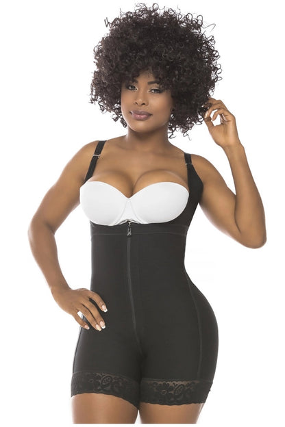 Open Bust Tummy Control Butt Lifter Shapewear
