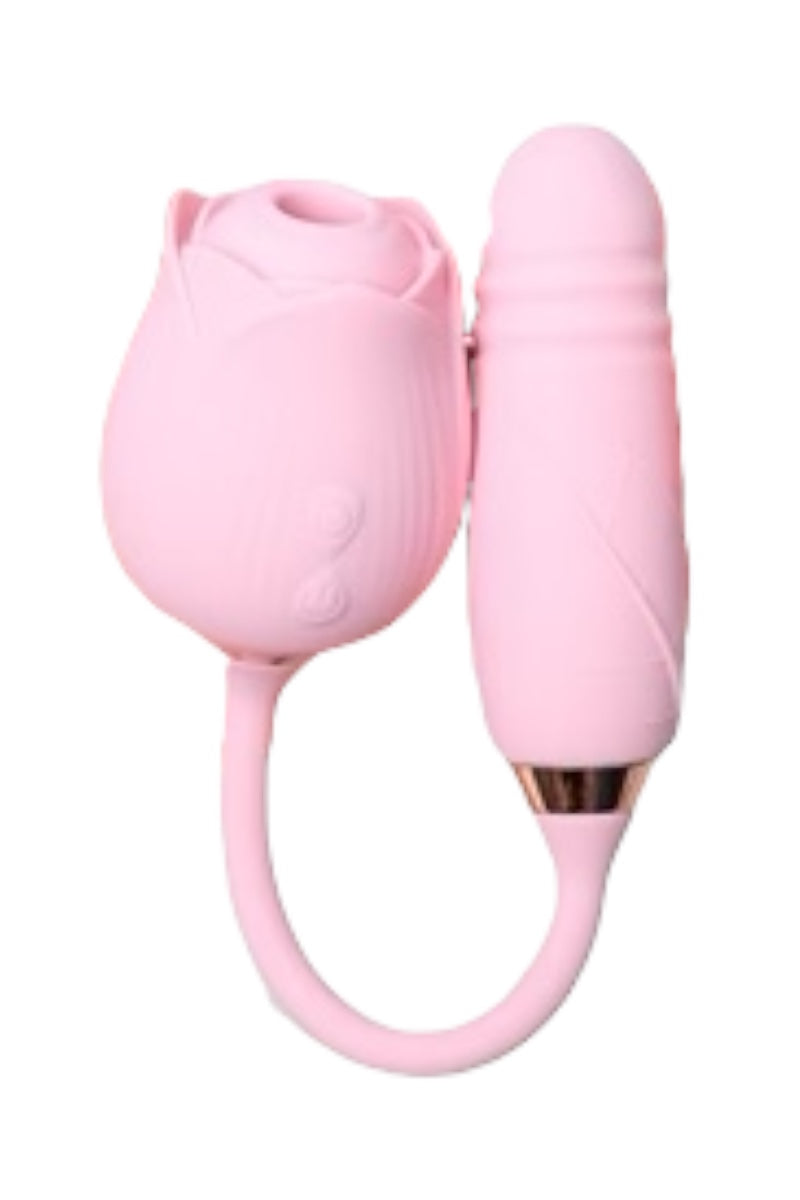Pink Savage Sucking Rose Vibe