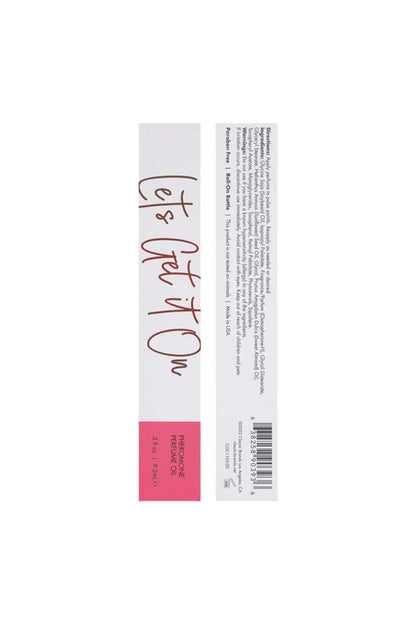 Perfume Oils Pheromone Infused Roll On .3 fl oz | 9.2mL - Lets Get It On
