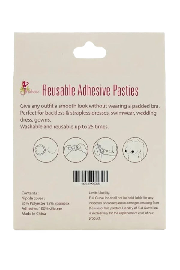 Reusable Adhesive Pasties