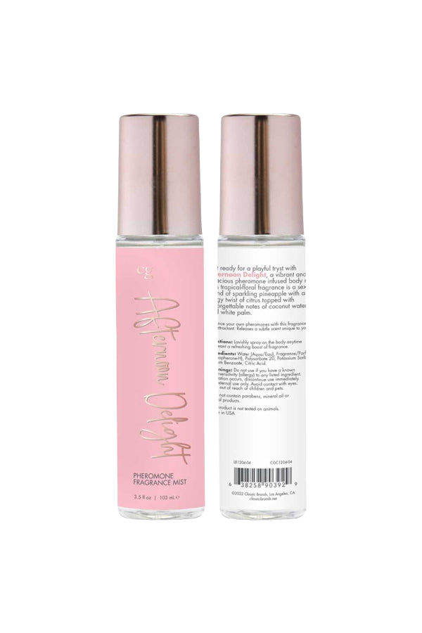 Body Mist With Pheromones 3.5 Fl. Oz. - Afternoon Delight