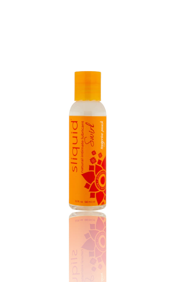 Sliquid Natural Lubricant - Swirl - Tangerine Peach