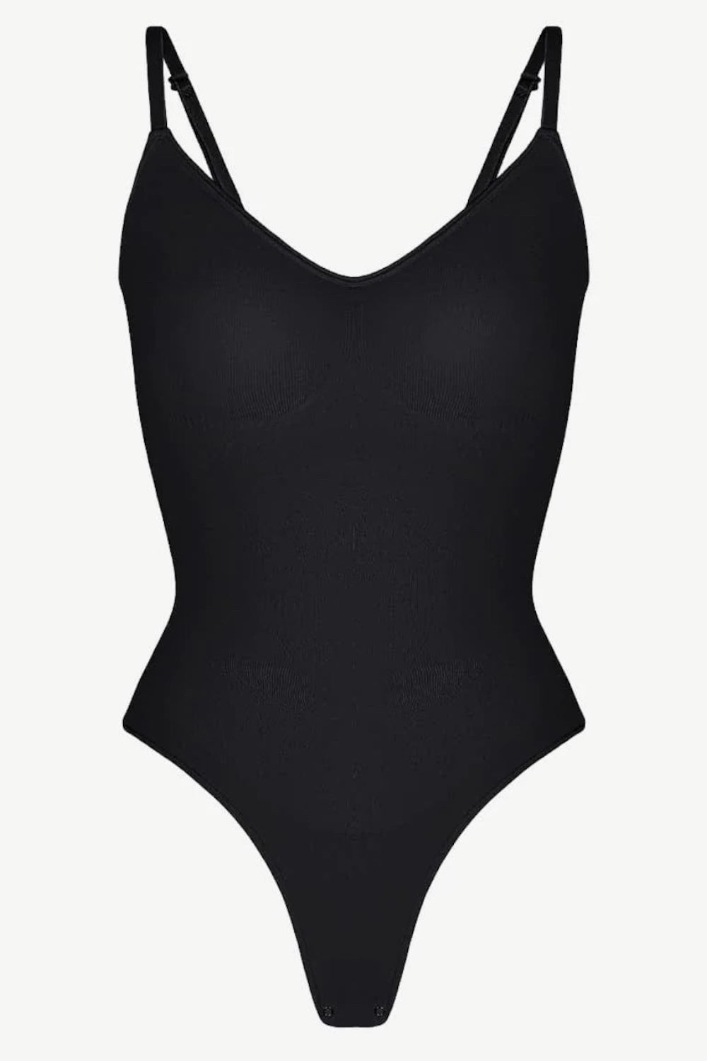 Seamless Shaping Cami Thong Bodysuit