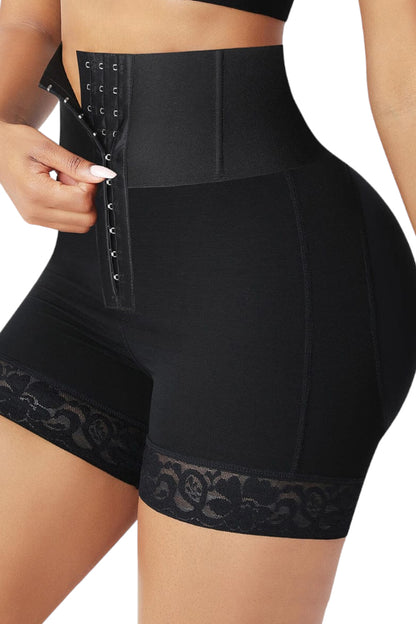 Mid Waist Corset Mid Thigh Butt Lifter Shorts