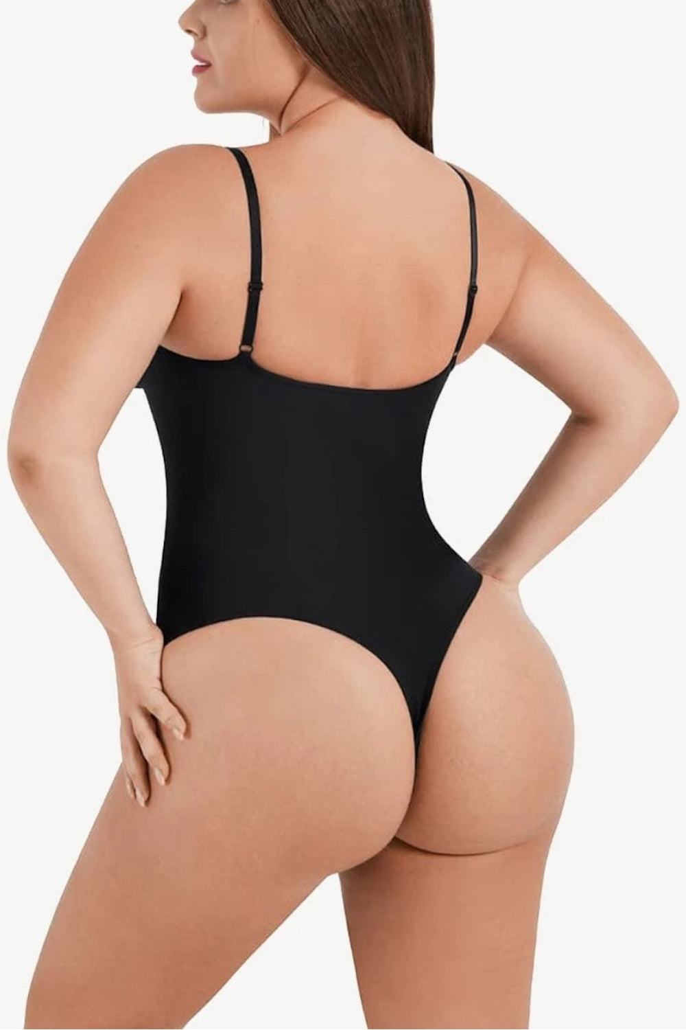 Seamless Shaping Cami Thong Bodysuit