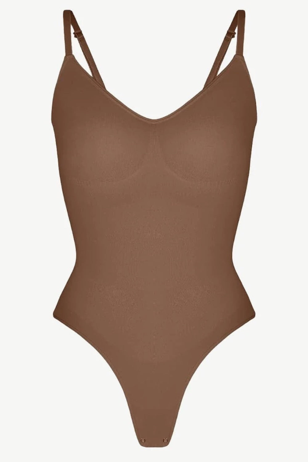 Seamless Shaping Cami Thong Bodysuit