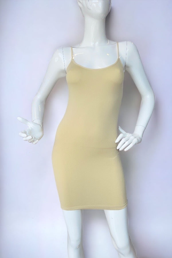 Long Camisole - Khaki