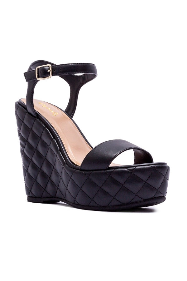 Check Me Wedge Sandals