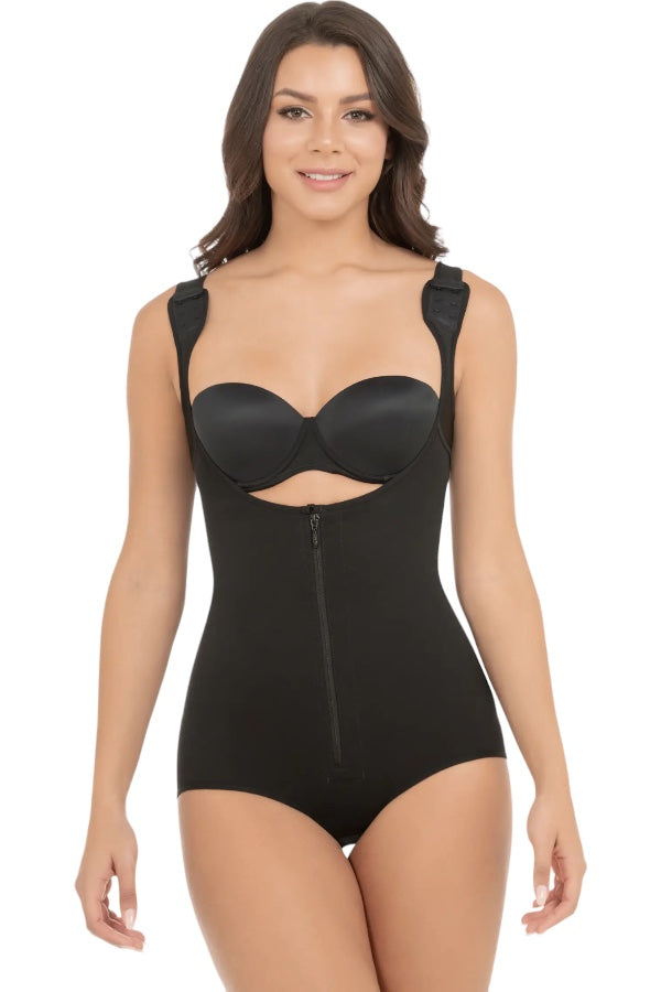 Thermal Body Shaper with Wide Straps