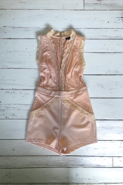 Royal Lace Romper