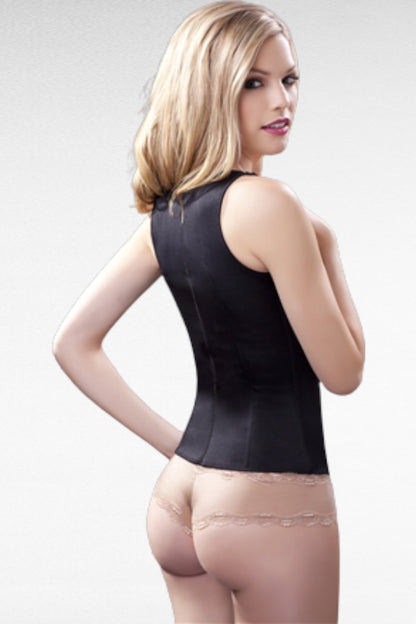 Under Bust Waist Cincher W/ Wide Straps (2 Rows)
