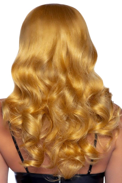 24" Wavy Wig with Bangs