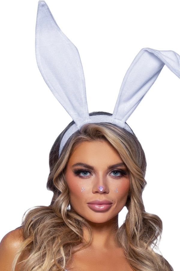 Bendable Velvet Bunny Rabbit Ear Headband