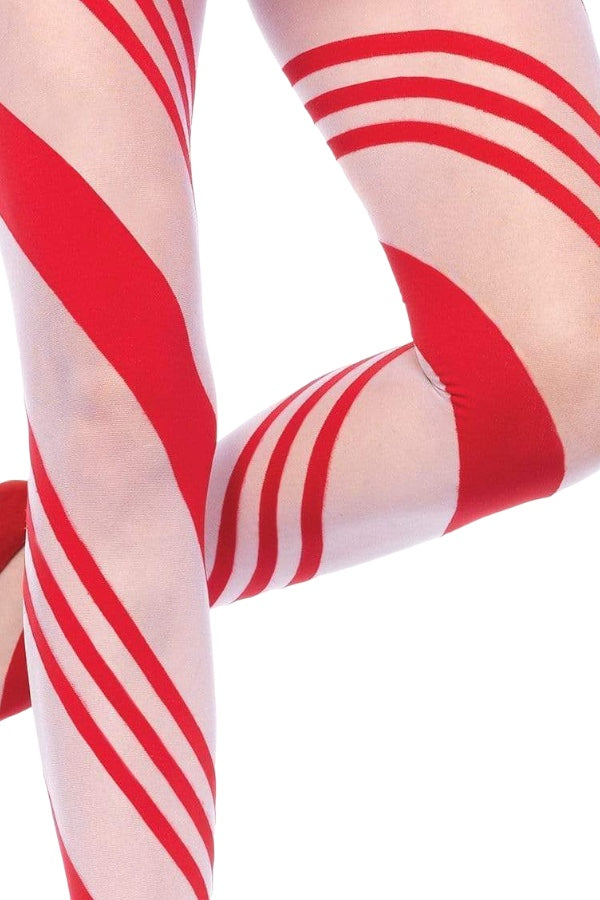 Arya Sheer Candy Striped Tights